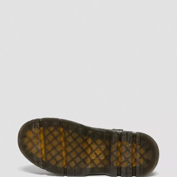 Dr.Martens Boury Boot Mens 12 Green Nylon Leather Hiker Combat Lace Up Military - Picture 15 of 16